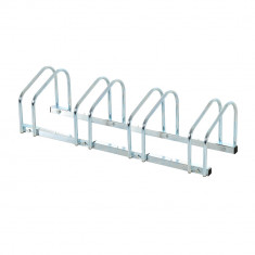 HOMCOM Suport Biciclete Parcare pentru 4 Biciclete, 95x33x27cm