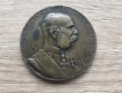 Medalia Signum Memoriae 1898 Franz Joseph foto