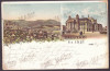 3804 - IASI, Panorama Pacurari, Theatre, Litho - old postcard - used - 1898, Circulata, Printata