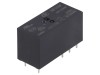 Releu Electromagnetic DPDT 24VDC PCB Hongfa Relay HF115F 8A 250VAC