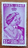 COLONII-BRITAN.-SIERA LEONE-''1948-NUNTA REGALA''-1val. -MNH-Vezi-Scan