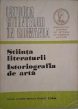 Stiinta literaturii. Istoriografia de arta - Carte anticariat