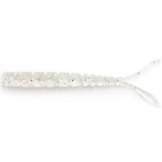 Grub Mustad Aji Micro Pilo, Clear Silver Glitter, 5cm, 15buc/pac foto