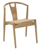 Mauro Ferretti Scaun Din Lemn, Set 2 Bucati cm 56X53X76 | Aosom Romania