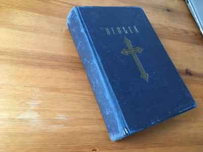 BIBLIA 1944 TRADUCERE DUPA TEXTUL GRECESC/ SEPTUAGINTA DE PATRIARHUL NICODIM foto