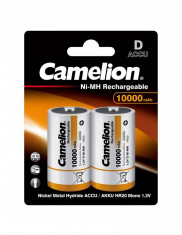 Acumulatori Camelion D R20 10000mAh 1.2V Ni-MH set 2 buc. foto