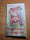 Almanah umoristic - urzica - perpetuum comic - din anul 1986