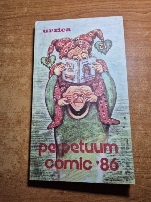 almanah umoristic - urzica - perpetuum comic - din anul 1986 foto