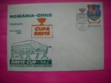 HOPCT PLIC NR 1753 CUPA DAVIS ROMANIA -CHILE -TIMISOARA 1983-SPORT -ROMANIA