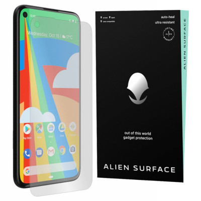 Husa Alien Surface Google Pixel 5 - Transparent foto