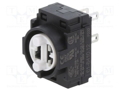 Element de contact EAO 61 NO 250VAC 5A -25&amp;divide;55&amp;deg;C conectori argintați foto