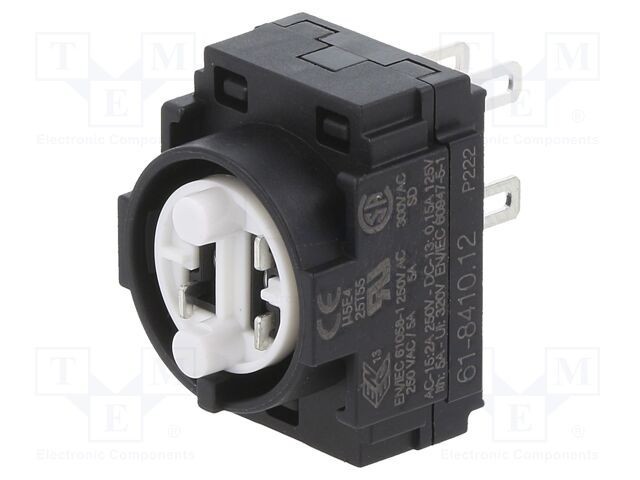 Element de contact EAO 61 NO 250VAC 5A -25&divide;55&deg;C conectori argintați
