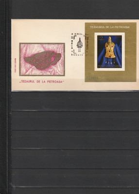 RO - FDC - TEZAURUL DE LA PIETROASA - COLITA ( LP 831 ) 1973 ( 1 DIN 1 ) foto