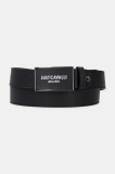 Just Cavalli curea de piele barbati, culoarea negru, 78QA6F10 ZP295