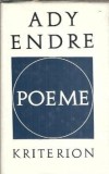 Poeme Ady Endre, Poezie, Editura Kriterion, An 1972, 422 Pagini