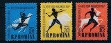 Romania MNH 1957 - Campionatele Internationale Atletism Bucuresti - LP 439, Nestampilat
