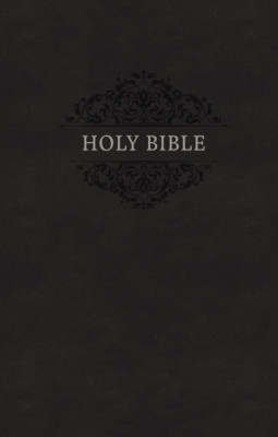 KJV, Holy Bible, Soft Touch Edition, Imitation Leather, Black, Comfort Print foto
