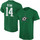 Dallas Stars tricou de copii green Jamie Benn NHL Name &amp;amp; Number - Dětsk&eacute; L (13 - 14 let), Reebok