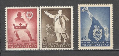 Croatia.1942 Tinerii luptatori SC.410 foto