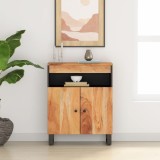VidaXL Servantă cu 2 uși, 60x33x75 cm, lemn masiv de acacia 352914