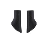 Cumpara ieftin Set 4 Tampoane Cauciuc Bțe Trekking/Nordic Walking 38mm Adventuridge, Antiderapante, Durabile, Negre