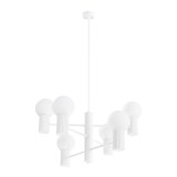 Candelabru Halo 6 Alb