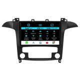 Navigatie Dedicata Ford S-Max (2006 - 2015),QuadCore, 9Inch, 4Gb Ram, 64Gb Stocare, Carplay, Clima automata