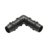 Cot 90&deg; pentru tub de picurare 16 mm, conector stut pentru irigatii