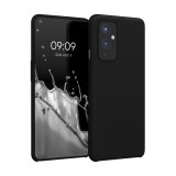 Husa pentru OnePlus 9, Silicon, Negru, 56040.01, kwmobile, Carcasa