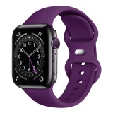 Techsuit - Watchband (W031) - Apple Watch 1/2/3/4/5/6/7/8/9/10/SE/SE 2/Ultra/Ultra 2 (42/44/45/46/49mm) - Dark Purple