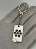 BRELOC CHEI ARGINT 925 - Play Ball cu Bile - 24g. - Vintage !