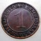 B.336 GERMANIA WEIMAR 1 REICHSPFENNIG 1936 A