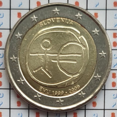 Slovacia 2 euro 2009 UNC - 10 Years of EMU - km 103 - E001