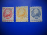 HOPCT LOT NR 421 B -STEMA TARII-RSR 1967-3 TIMBRE VECHI-STAMPILAT-RO