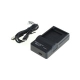 Stație de &icirc;ncărcare a bateriei OTB DC-K USB-C compatibilă cu Fuji NP-W126