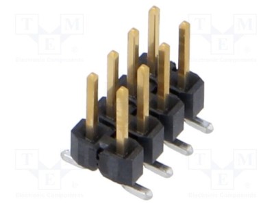 Conector şiruri pini tată 8 PIN 2,54mm aurit SMT - SAMTEC foto