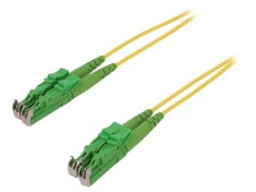Patch cord fibră optică E2/APC 5m galben