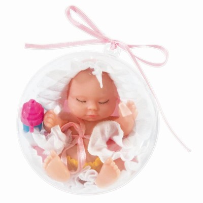 Mini bebelus in sfera foto