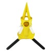 Dozator Big Bag Galben, Valva Autopenetranta, 200-600 kg/ora, Inaltime 45 cm, Diametru 180mm, Fier Dur