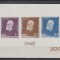 ROMANIA 1942 LP 148 TITU MAIORESCU COLITA NEDANTELATA MNH