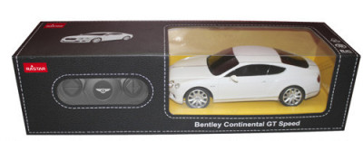 Masina cu telecomanda RASTAR 1/24 Bentely Continental GT Speed Alb 48600 foto