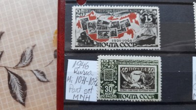 1946-Rusia-Part.set-MNH foto