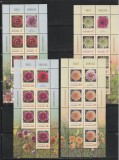 Flora - Flori de grădină - Dalii, minicoli de 6 timbre și 2 viniete, 2022, LP 2390b, MNH