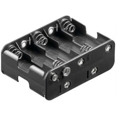 Suport baterii 10x AA R6 cu mufa Tip 9V 11469 Goobay