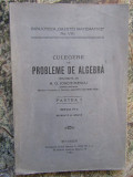 CULEGERE DE PROBLEME DE ALGEBRA - A.G. IOACHIMESCU PARTEA I