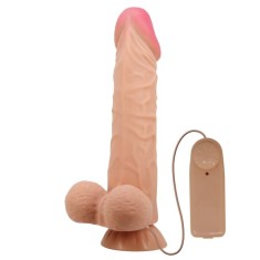 Vibrator Mare Sliding Skin 9.4&quot; Flesh 24cm