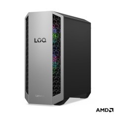 Desktop Gaming Lenovo LOQ Tower 26ADR10 cu procesor AMD AMD Ryzen 7 8745HX pana la 5.1 GHz, 16 GB DDR5, 1TB SSD, RTX 5060 Ti, Fara OS, Black, 2 ani Ga