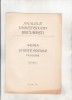 Bnk rev Analele Universitatii Bucuresti - Filologie - 1964