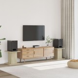 VidaXL Suporturi de difuzoare 2 buc. sonoma 30x30x40 cm lemn prelucrat