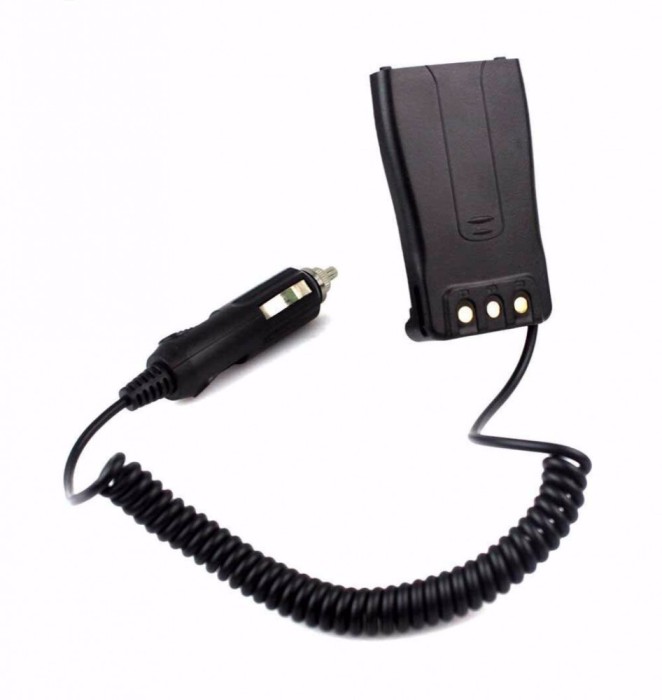 Adaptor auto Baofeng, eliminator acumulator pentru statii radio portabile Baofeng BF 888-S